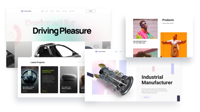 A Complete Website Solution for Manufacturers