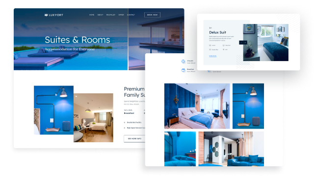 Display Rooms and Suites Elegantly