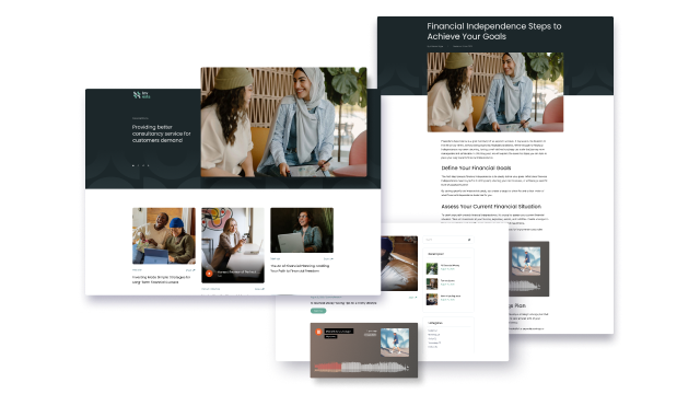 Multiple Blog Variations & Blog Details to Expand Your Reach