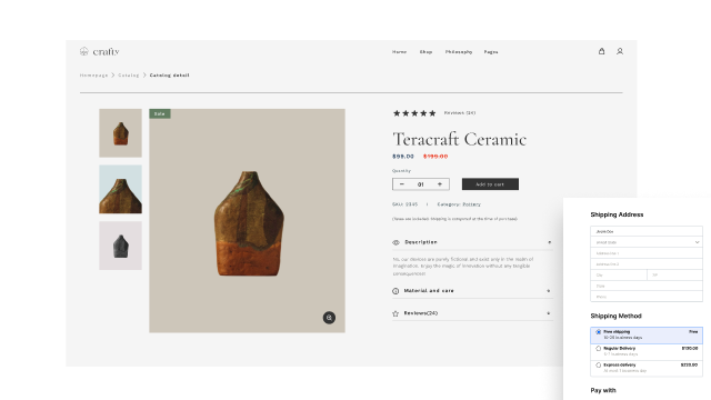 Elaborately Exhibit Each of Your Artifacts With Details