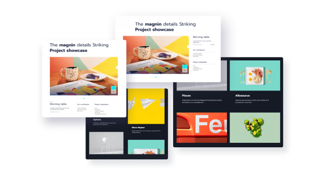 Showcase Skills with Stunning Portfolio Variations