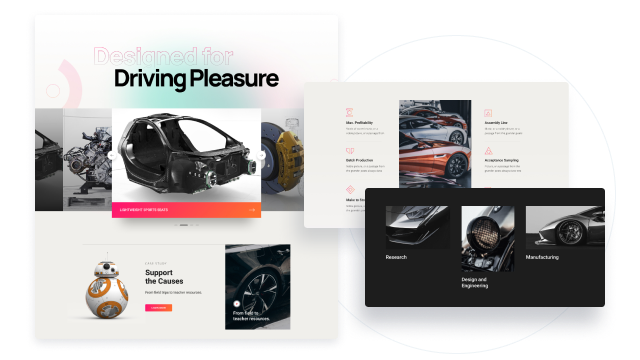 Automotive Parts Home Layout