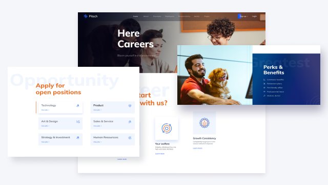 Dedicated Career Page to Expand Team Members