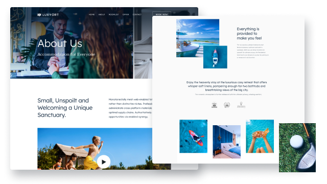 Present Your Business On a Rich About Page