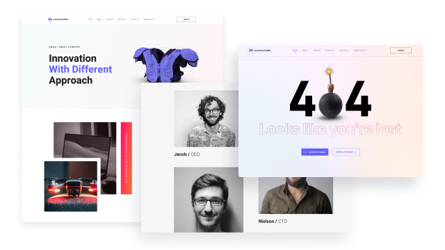 Built-in Page For Quicker Site Launch