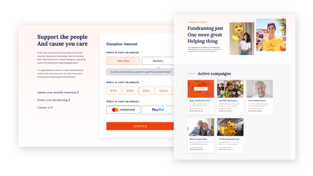 Donation and Fundraising Campaigns