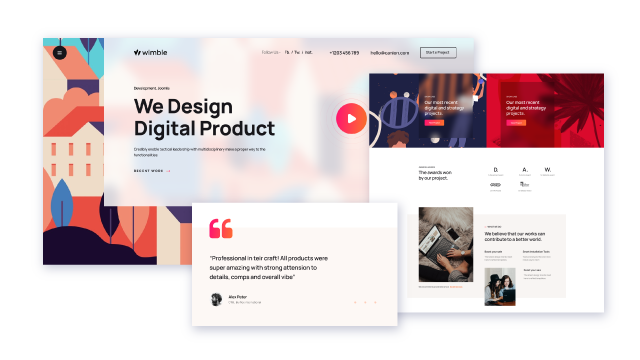 Make an Interactive Web Presence For Businesses