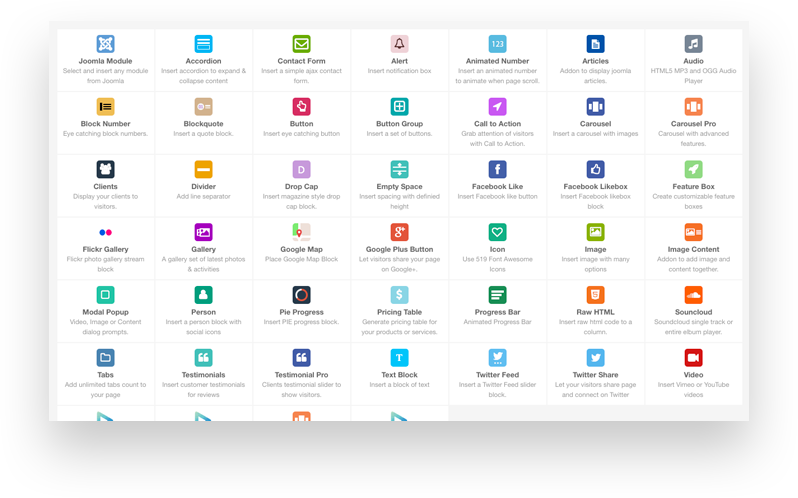 SP Pagebuilder Pro Version
