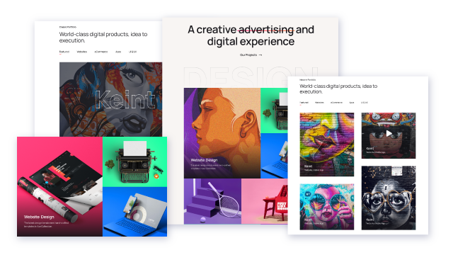Build Portfolio-focused Corporate Websites