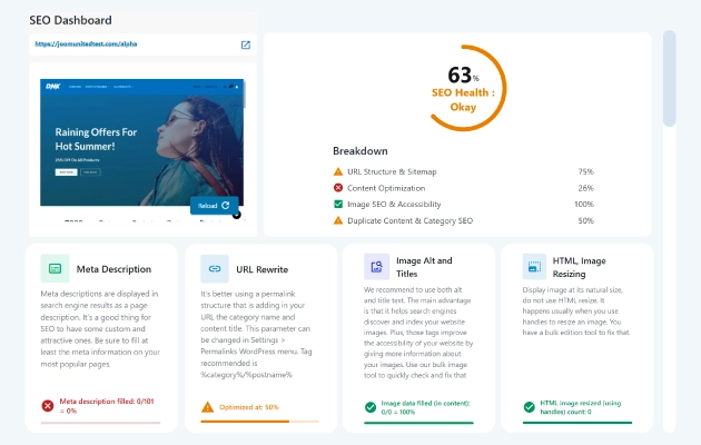 A WordPress SEO plugin you can understand We're here to help you get the best SEO ranking, and that's why we've built an understandable WordPress SEO plugin. You got: A dashboard that summarizes all the SEO criteria that needs to be improved An on-page analysis that helps you with fixing the main SEO mistakes A pre-configured sitemap tool to submit to Google A suggestion of keyword based on Google data while editing your content
