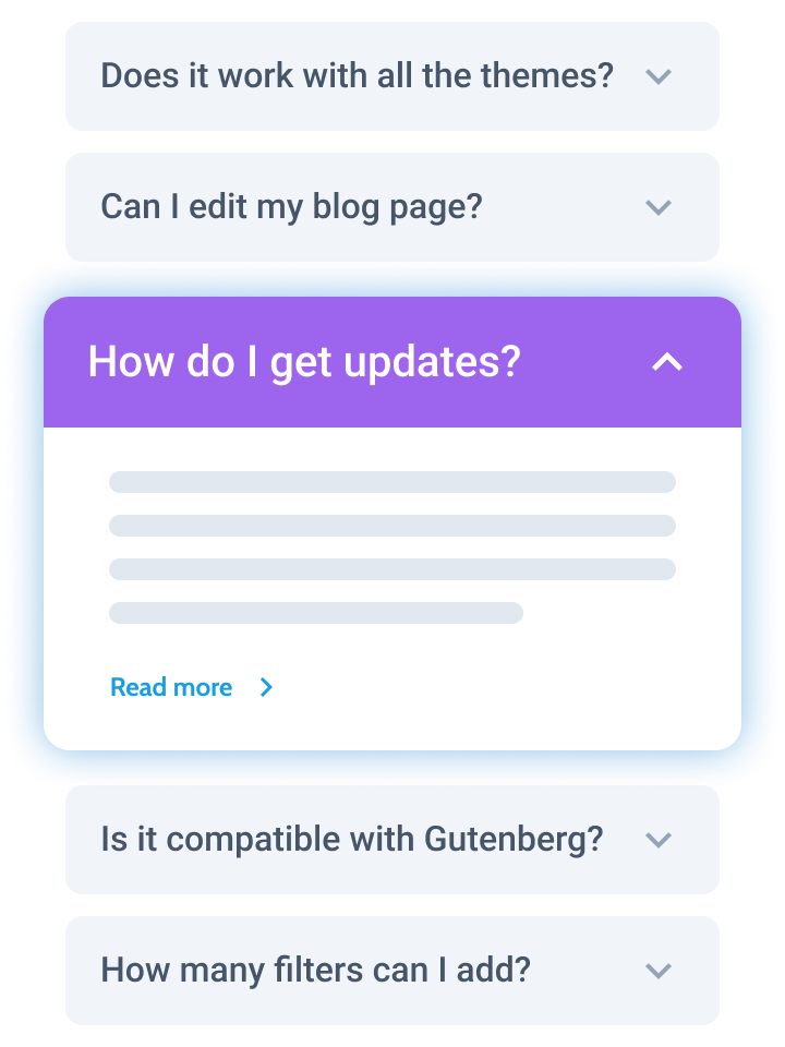 accordion faq plugin
