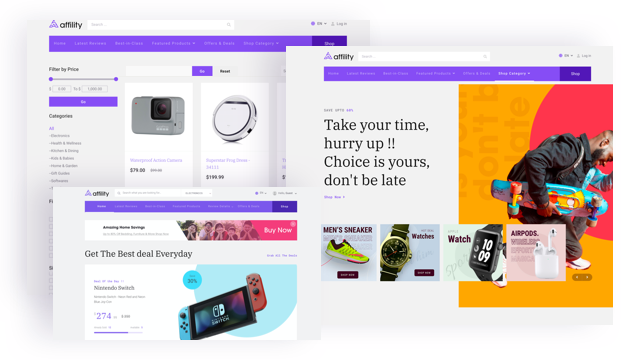 Modern Affiliate Template Built for Higher Conversions