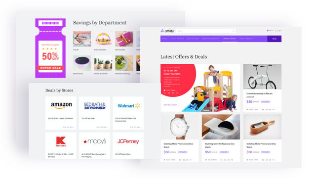 Offers and Deals Showcasing