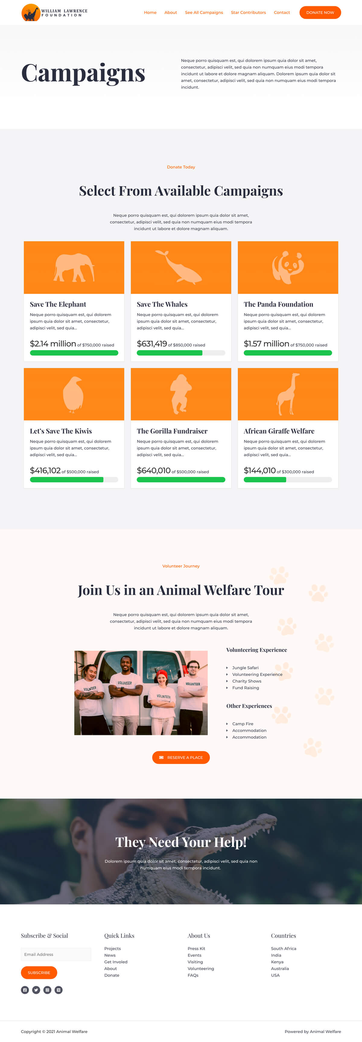 See All Campaigns
