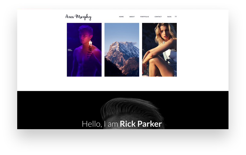 Photography Template Variation