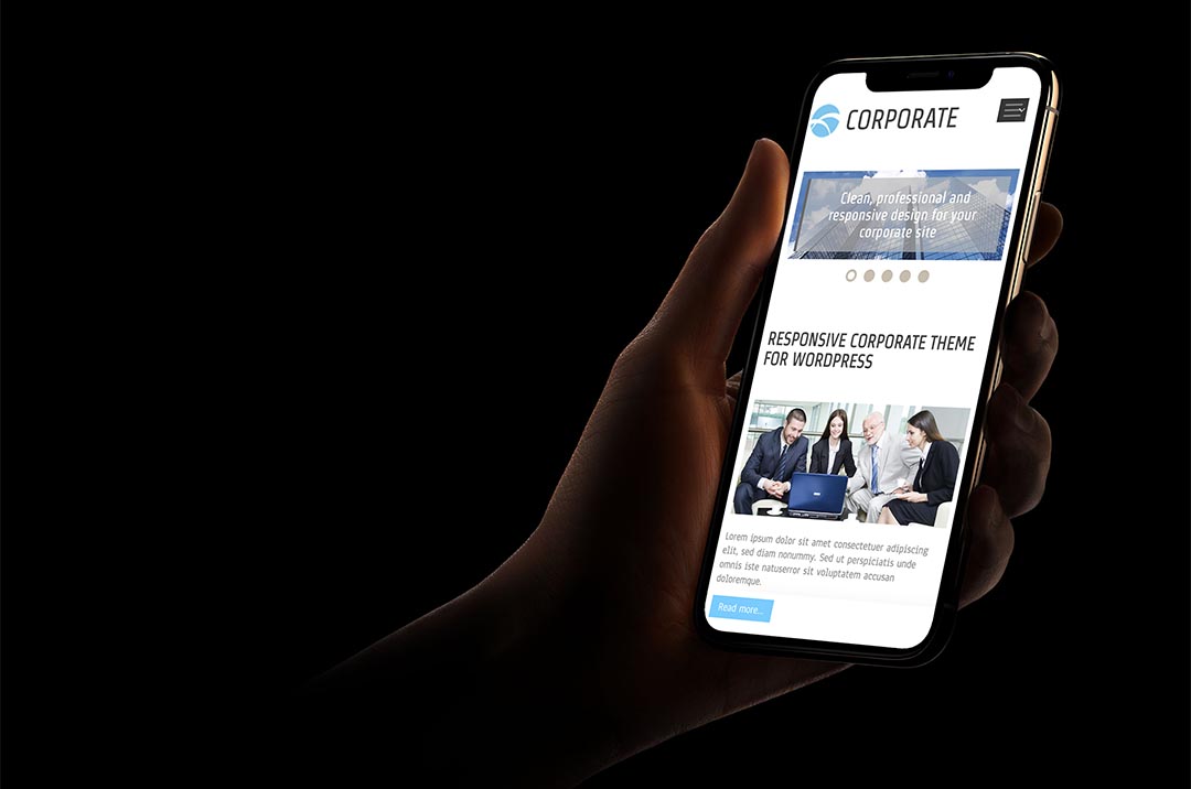 Corporate WordPress Theme