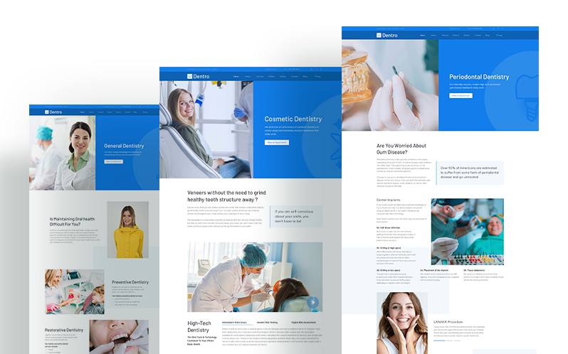 Multi-variant Service Pages