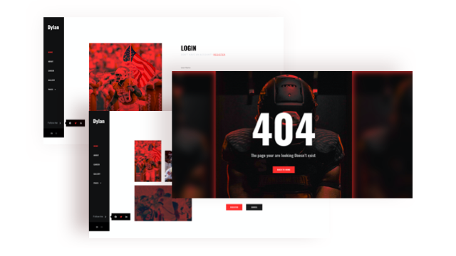 Built-in Pages for Faster Launch