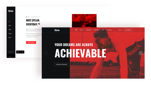 2 Unique Header Designs