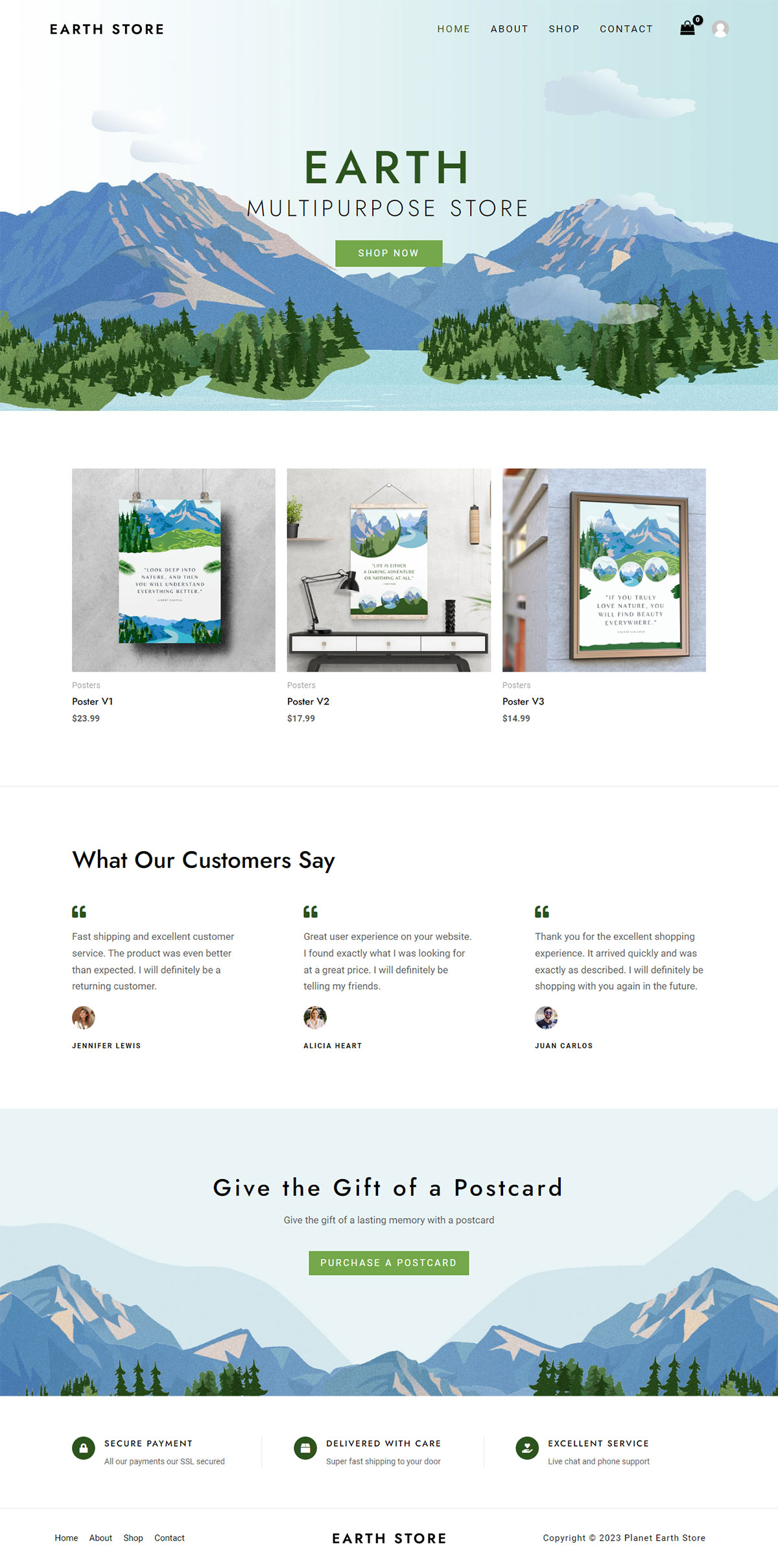 Planet Earth Store