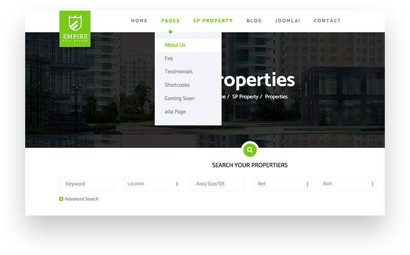 Clean Menu & Perfect Navigation