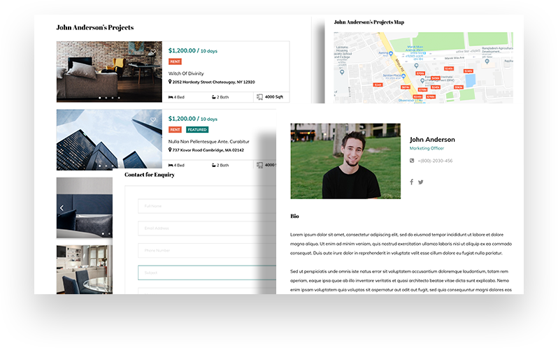 Professional Agent Profiles