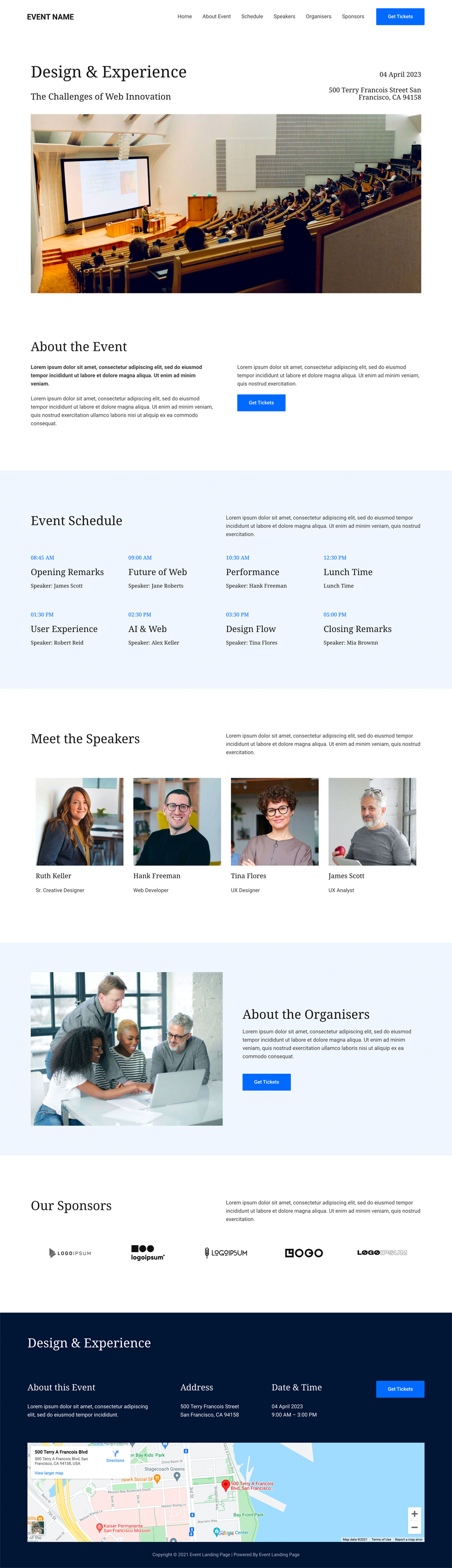 Landing Page