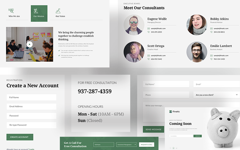 Built-in Pages