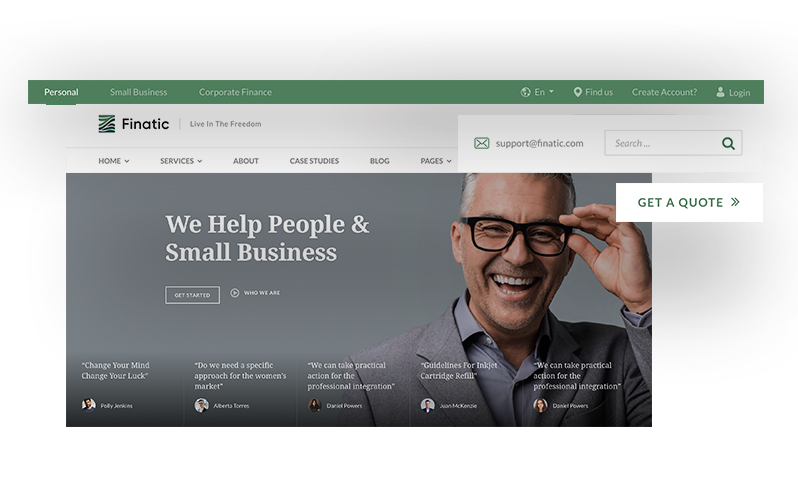 Creative Header Design