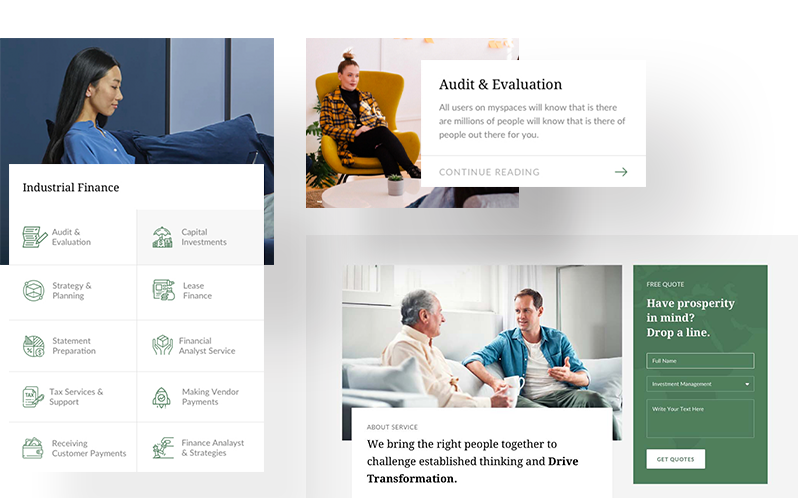 Dedicated Services Page
