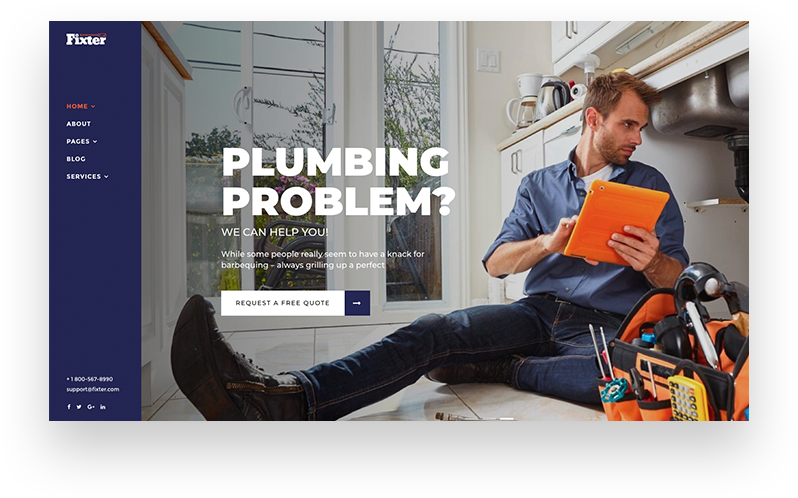 Plumber - Default Home Layout