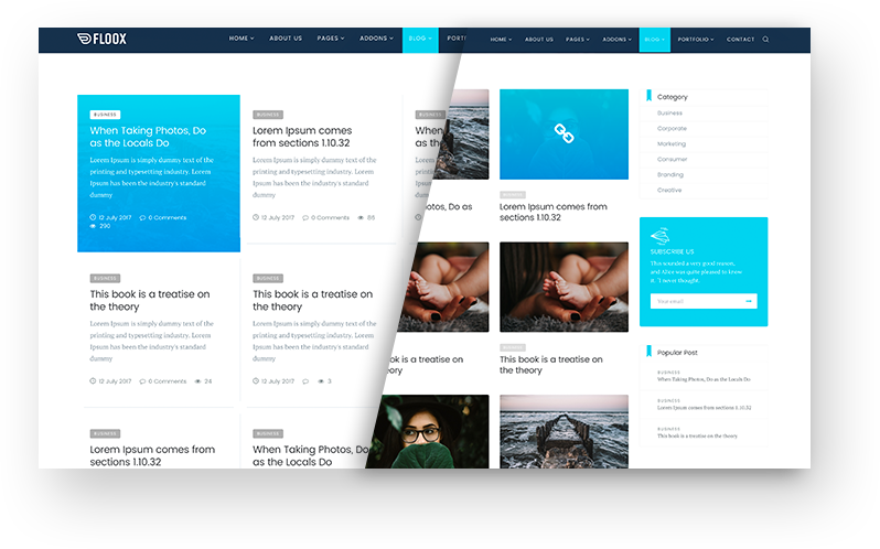 Blog Variations