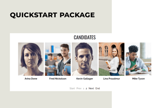 human resource management joomla recruitment template quickstart package
