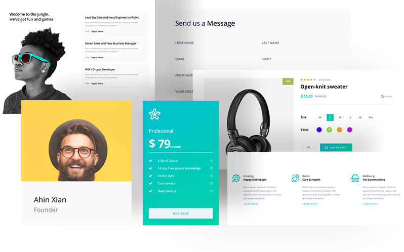 Multi Variant Built-in Pages