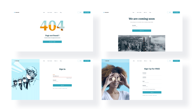 Multiple Built-in Pages