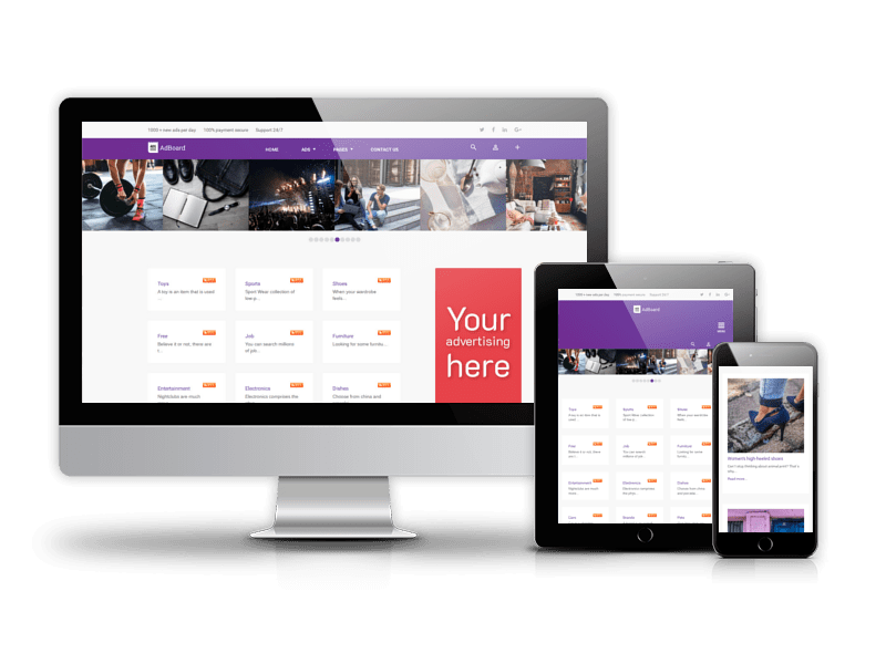 Ad Board Classified Joomla Template: A Comprehensive Review for Building Your Advertisement Portal