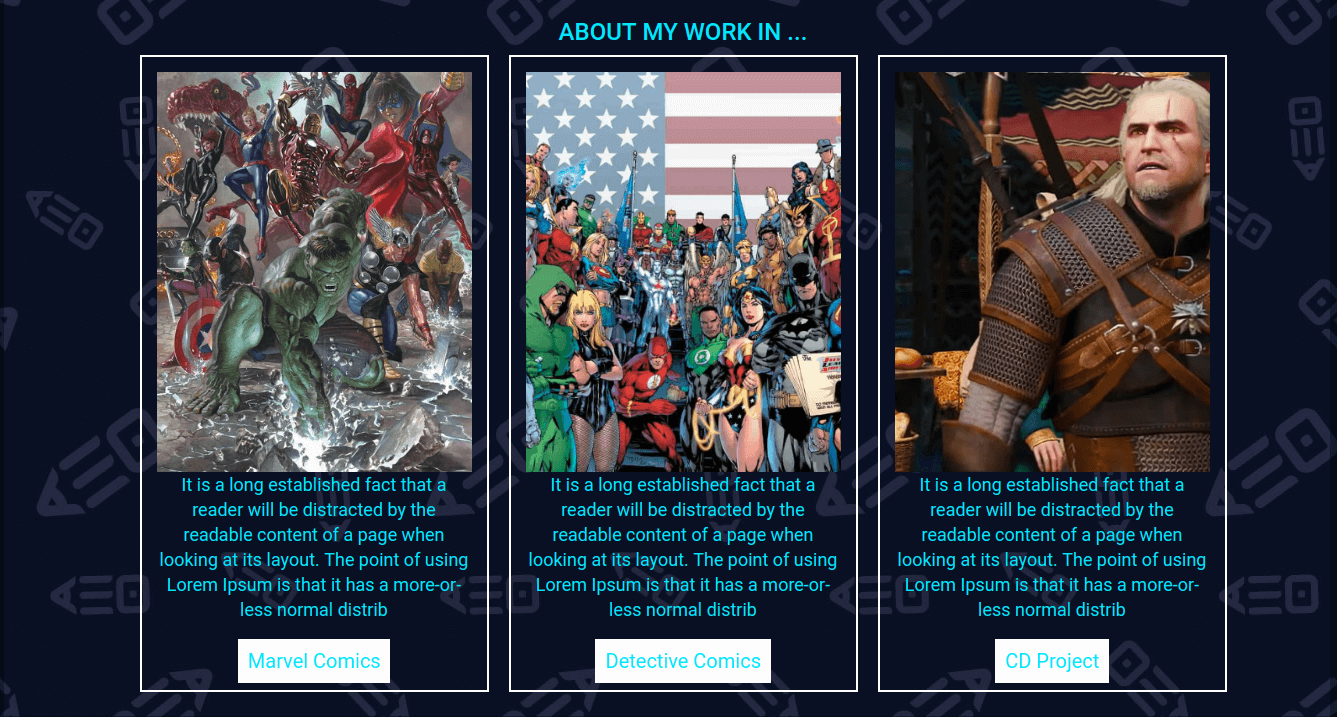 Joomla Blog Template latest works