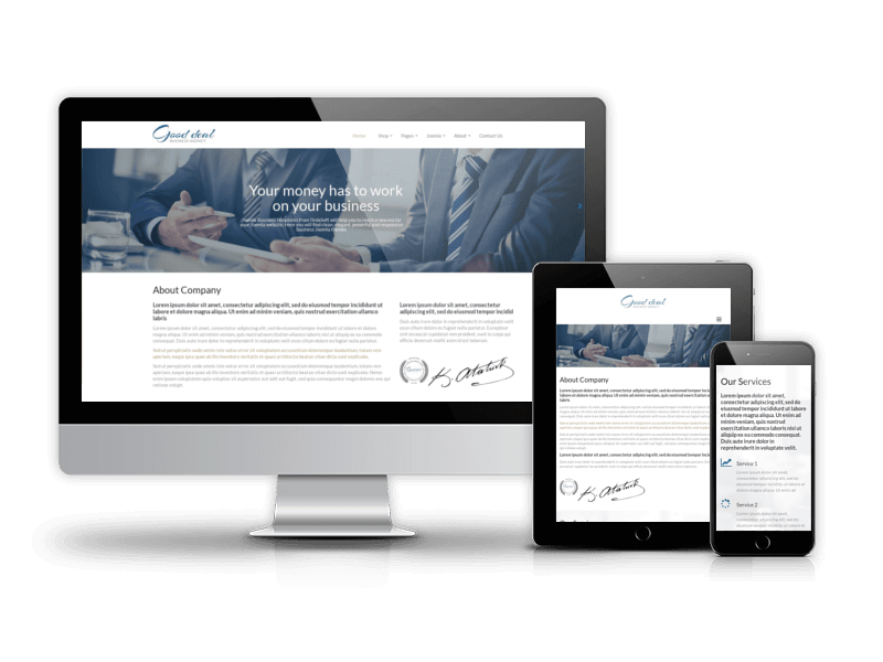 Good Deal - Business Joomla Template