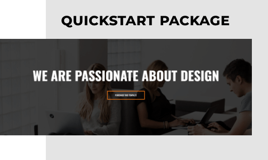 joomla one page template quickstart