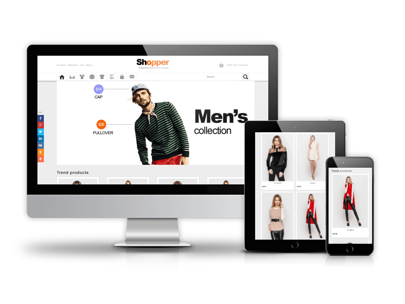 Shopper - Joomla Virtuemart Template