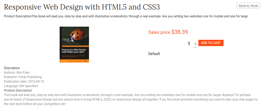 library joomla template info