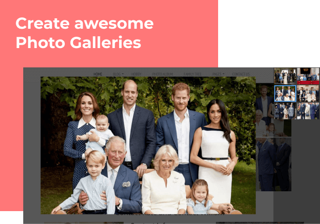 love story family tree website template image gallery