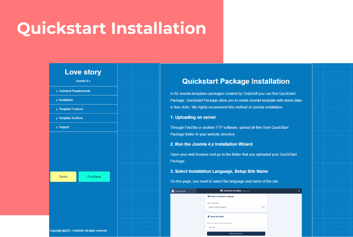 love story family tree website template quickstart