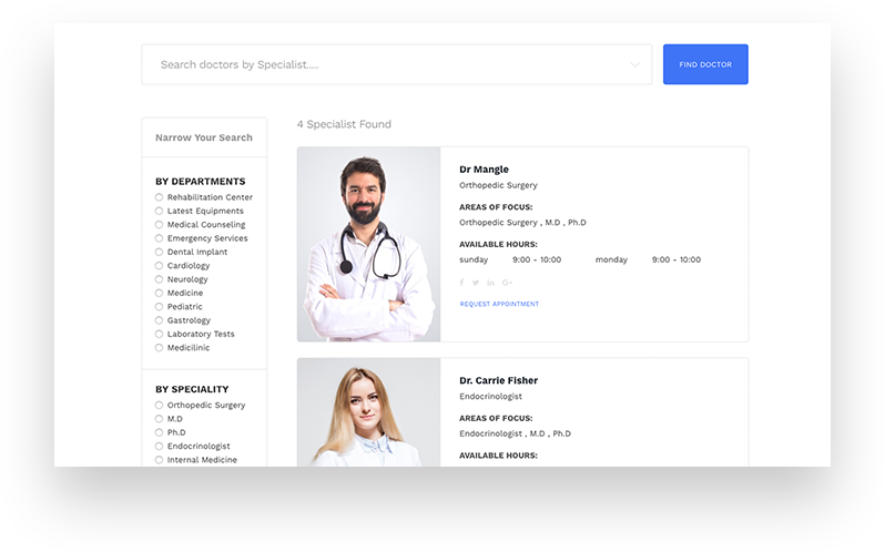 Find a Doctor