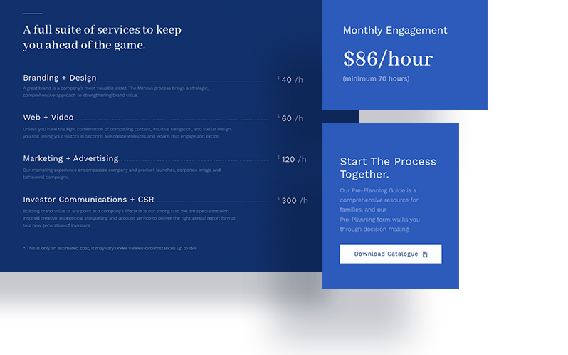 Conversion Friendly Pricing Design