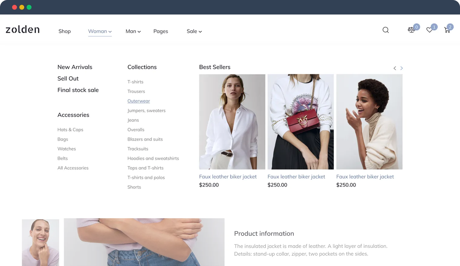 multimedia mega menu for woocommerce shop