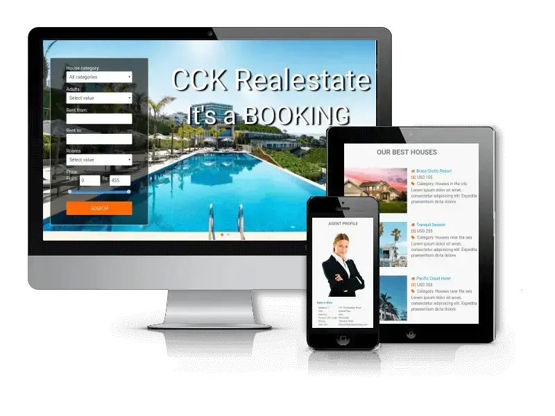 Booking Real Estate Template: Responsive Powerhouse with Booking Edge, Tempered by Age
