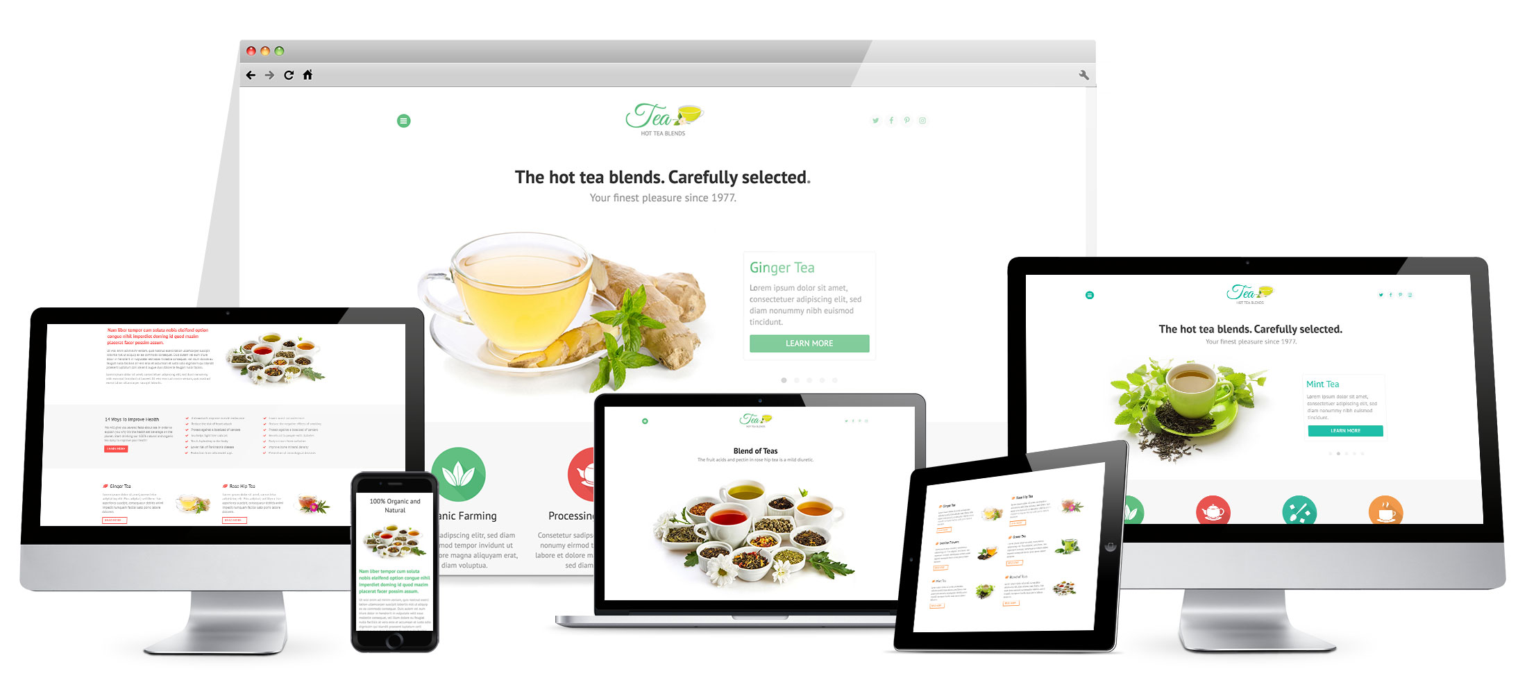 Tea Joomla Template