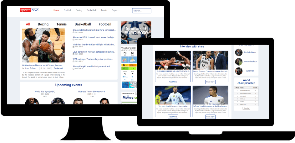 Sport News Website Template: A Comprehensive Review of OrdaSoft's Joomla Solution