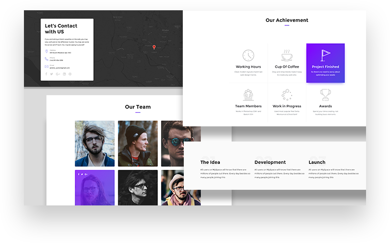 Dedicated About Page